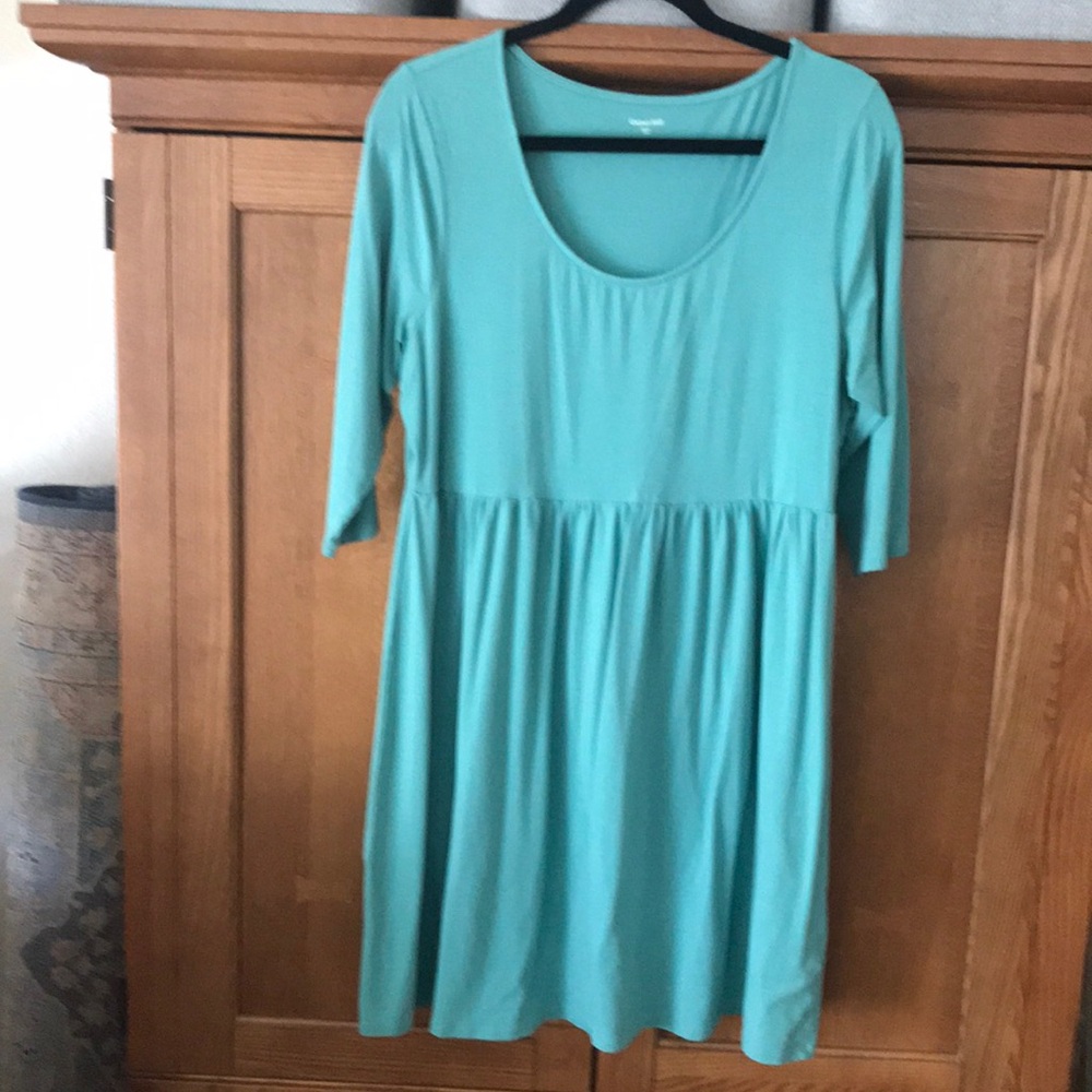 Garnet Hill green knit top. Smoke-free home, excellent condition